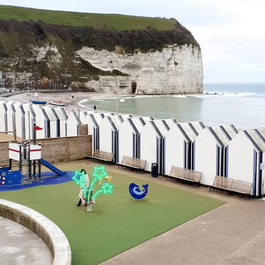 Camping Les Falaises De Toussaint Экстерьер фото